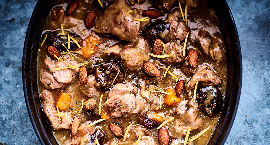 Sauté de canard au sirop d'érable et aux prunes