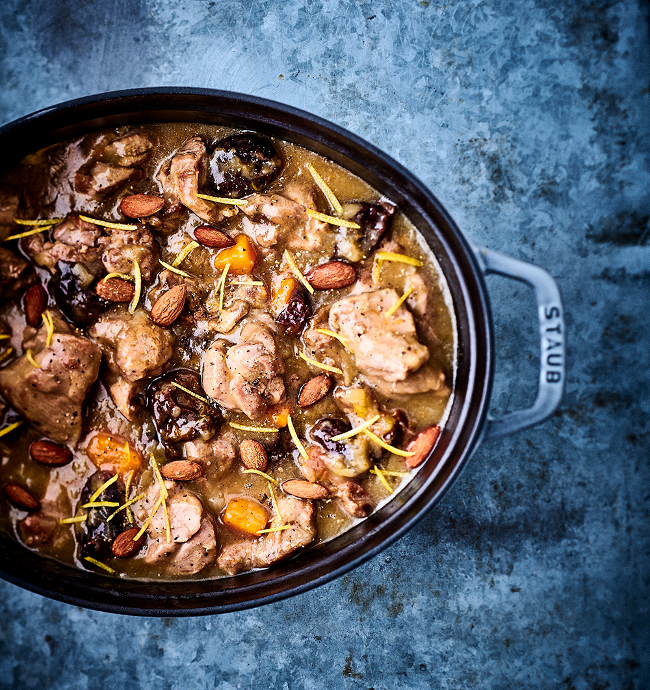 Sauté de canard au sirop d'érable et aux prunes