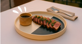 Filet de canette sauce chimichurri - Le Gaulois Professionnel