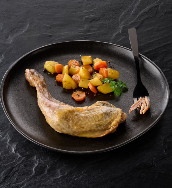 Cuisse de pintade confite - Le Gaulois Professionnel