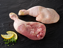 Une image de cuisse de poulet déjointée ECC