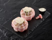 Paupiettes melon de dinde cœur fondant crème lardons - Le Gaulois Pro