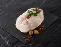 Rôti de chapon farci marrons raisins - Le Gaulois Professionnel