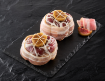 Paupiettes de canard farcis figues et poitrine fumée - LGP