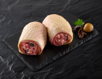 Ballotin de chapon farcis marrons trompette - Le Gaulois Pro