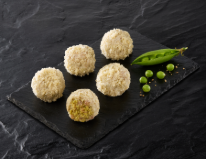 Cromesquis de dinde et petit pois - Le Gaulois Professionnel