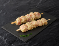 Brochette de filet de poulet maraîchère