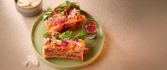 Bánh mì à la cuisse de pintade, mangue &amp; sauce swicy